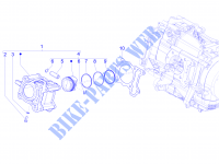 Grupo cilindro pistón eje para VESPA GTS 4T E4 ABS 2016