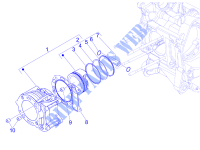 Grupo cilindro pistón eje para VESPA GTS 4T ie Super E3 2013