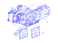 Motor completo para VESPA GTS 4T ie Super E3 2014