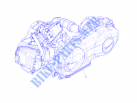 Motor completo para VESPA GTS Super ie 4T 3V 2015