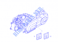 Motor completo para VESPA GTS ie ABS E4 2017