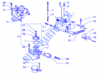Componentes de carburador para VESPA PX 2014