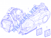 Motor completo para VESPA Sprint 4T 3V ie 2015