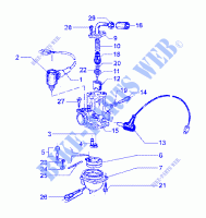 Carburettor mikuni para GILERA Runner 125 FX 2T 2000