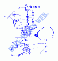 Carburettor mikuni para GILERA Runner 180 FXR 2T 2001