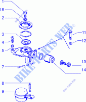 Conponentes del carburador para VESPA PX 150 E Other year