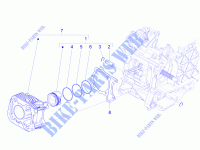 Grupo cilindro pistón eje para VESPA 946 150 4T 3V ABS 2014