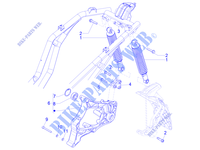 Suspensión trasera   Amortiguador/es para PIAGGIO Beverly 400 4T/4V HPE Euro 5 ABS 2021