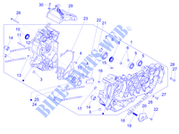 Cárter motor para PIAGGIO Medley 4T ie ABS 2016