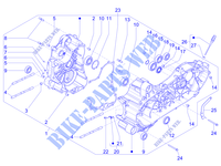 Cárter motor para PIAGGIO MP3 530 HPE RST Exclusive E5 2022