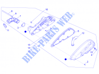 Filtro de aire para PIAGGIO Beverly 4T 4V ie E3 Sport Touring 2014