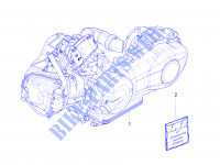 Motor completo para PIAGGIO Liberty 4T 3V ie E3 2013