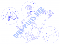 Reguladores de tensión   Centralitas electrónicas   Bobina A.T. para PIAGGIO Liberty 4T 