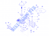 Componentes de carburador para PIAGGIO Liberty 4T PTT E3 (E) 2014