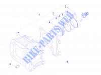 Grupo cilindro pistón eje para PIAGGIO Liberty 4T PTT (B-NL) 2015