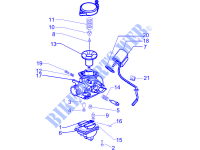 Componentes de carburador para PIAGGIO Zip 4T 2013