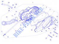 Filtro de aire para GILERA Fuoco 4T-4V ie E3 LT 2014