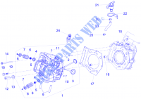 Grupo culata   Valvula para GILERA Fuoco 4T-4V ie E3 LT 2014